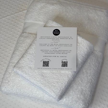 Hotel Restaurante El Colono Gallur 外观 照片